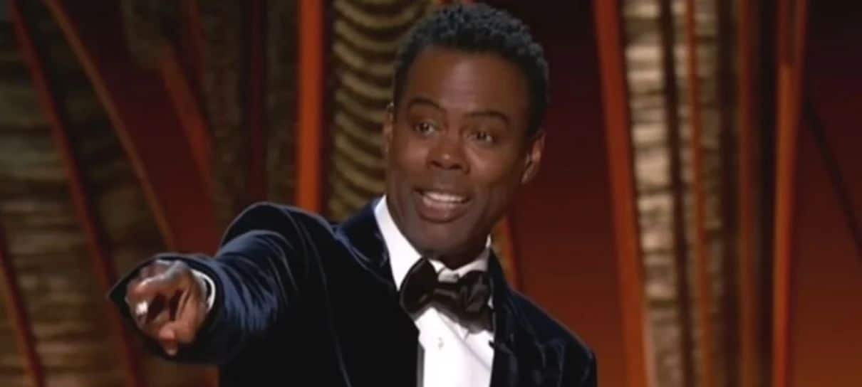 Chris Rock se recusou a registrar boletim de ocorrência após tapa de Will Smith