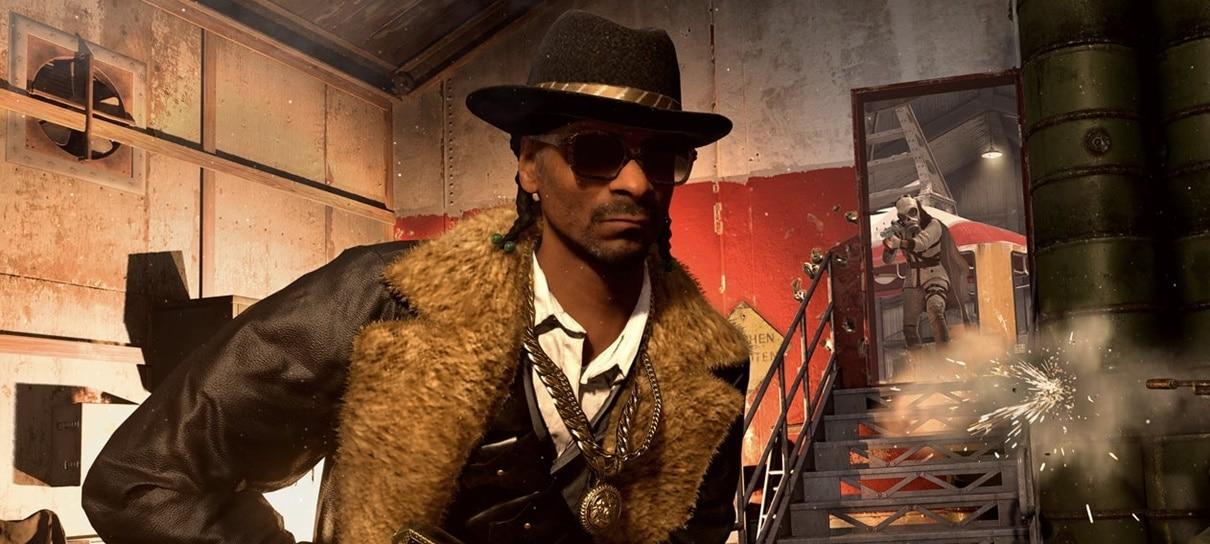 Rapper Snoop Dogg é anunciado como personagem jogável em três Call of Duty