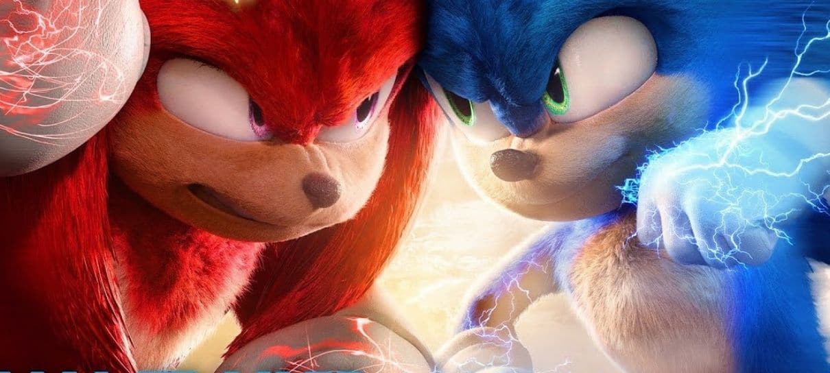 Sonic e Knuckles se enfrentam em trailer final de Sonic 2: O Filme