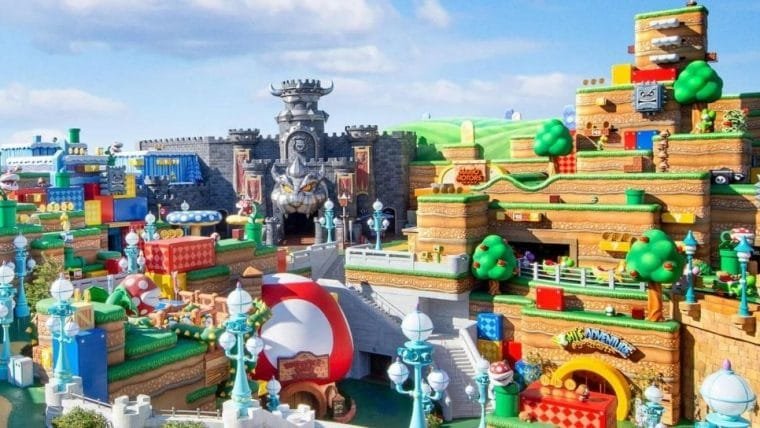 Parque Super Nintendo World abrirá em 2023 no Universal Studios Hollywood