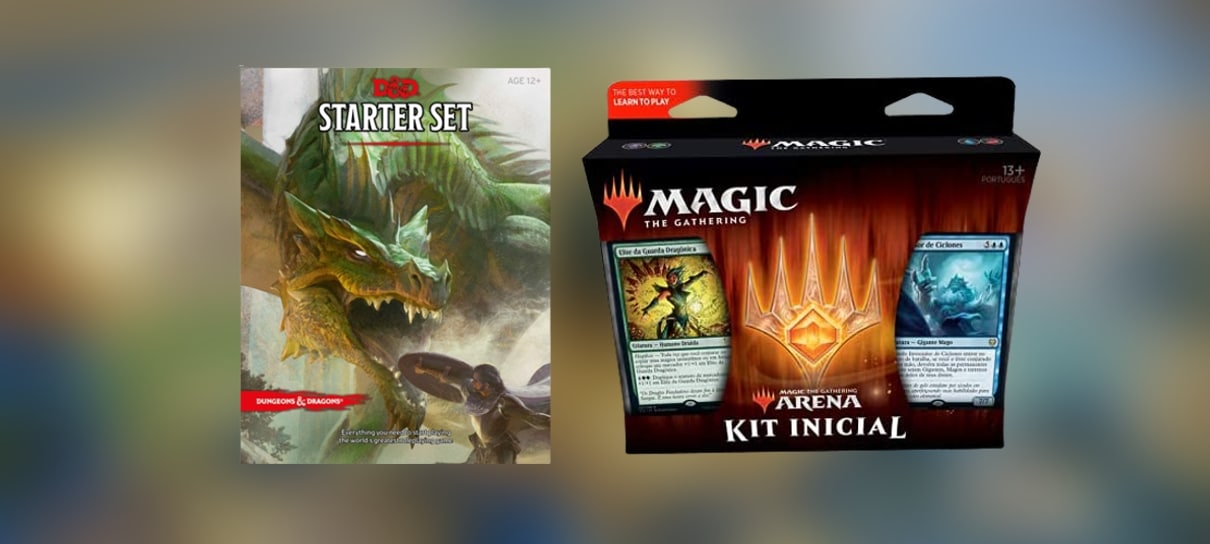 Aproveite RPGs, jogos de cartas e de tabuleiro em oferta