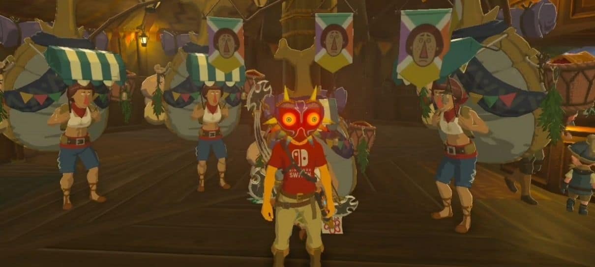 Jogador passa 10 horas em Zelda: Breath of the Wild para reunir quatro comerciantes