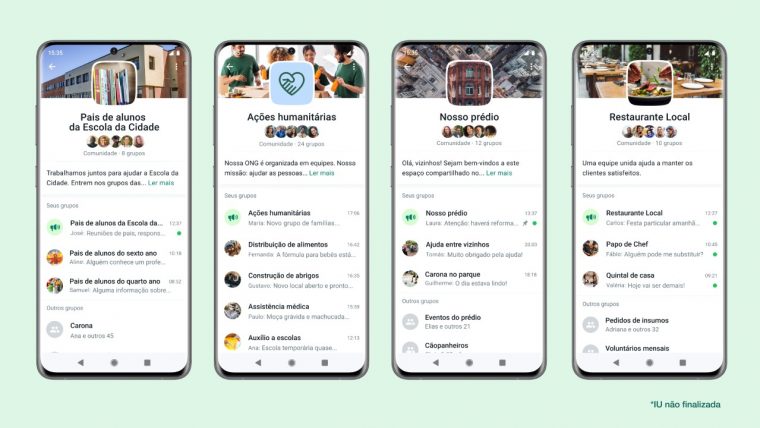 Comunidades no WhatsApp