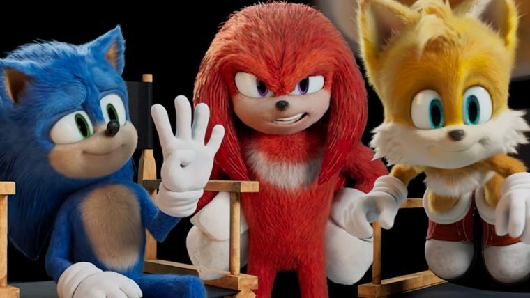 Sonic, Knuckles e Tails falam sobre bastidores do novo filme em entrevista fofa