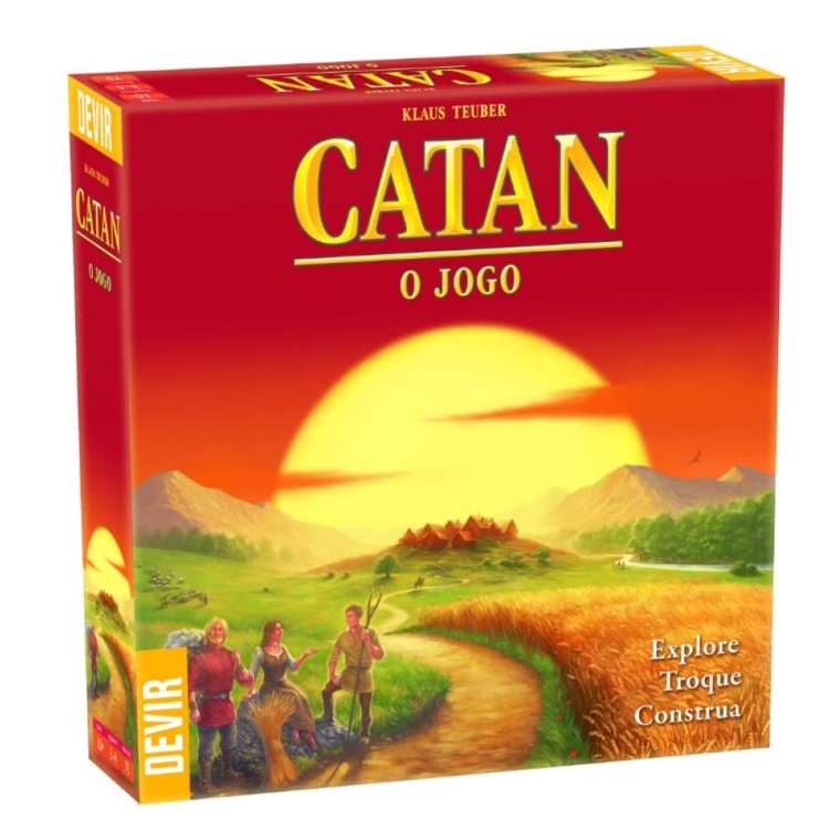 Catan é um dos jogos de tabuleiro fundamentais do NerdBunker