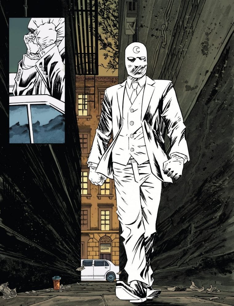 Cena da HQ Moon Knight (2014)