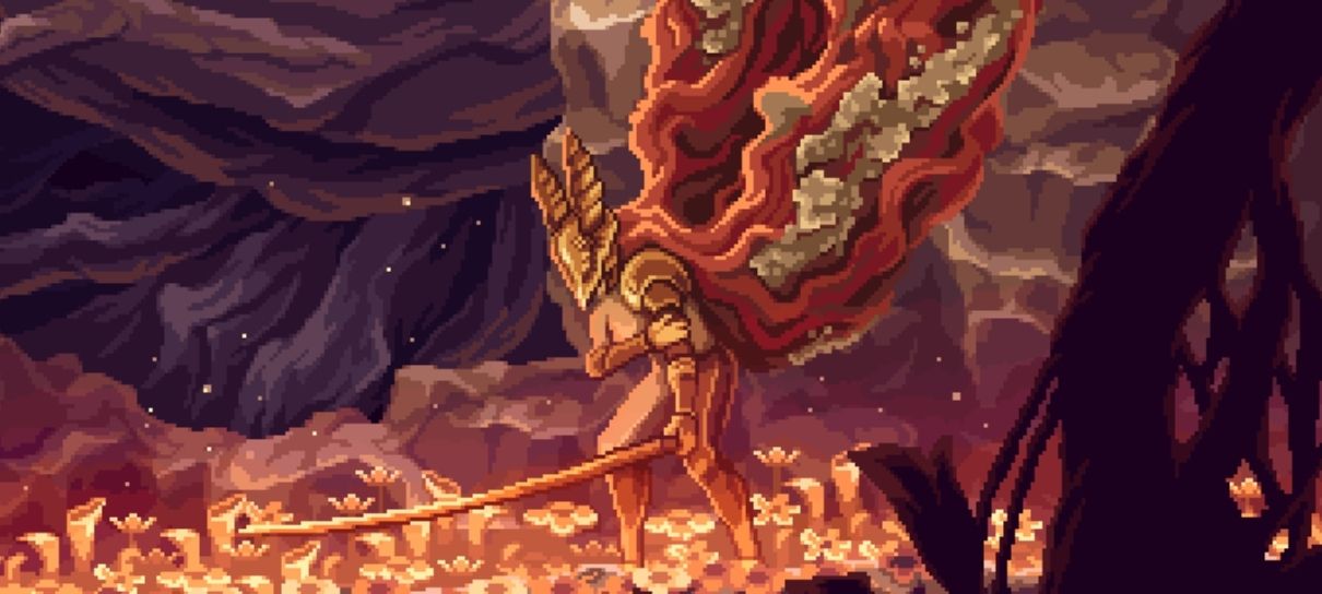 Artista imagina luta contra chefe de Elden Ring com visual 2D em pixel art