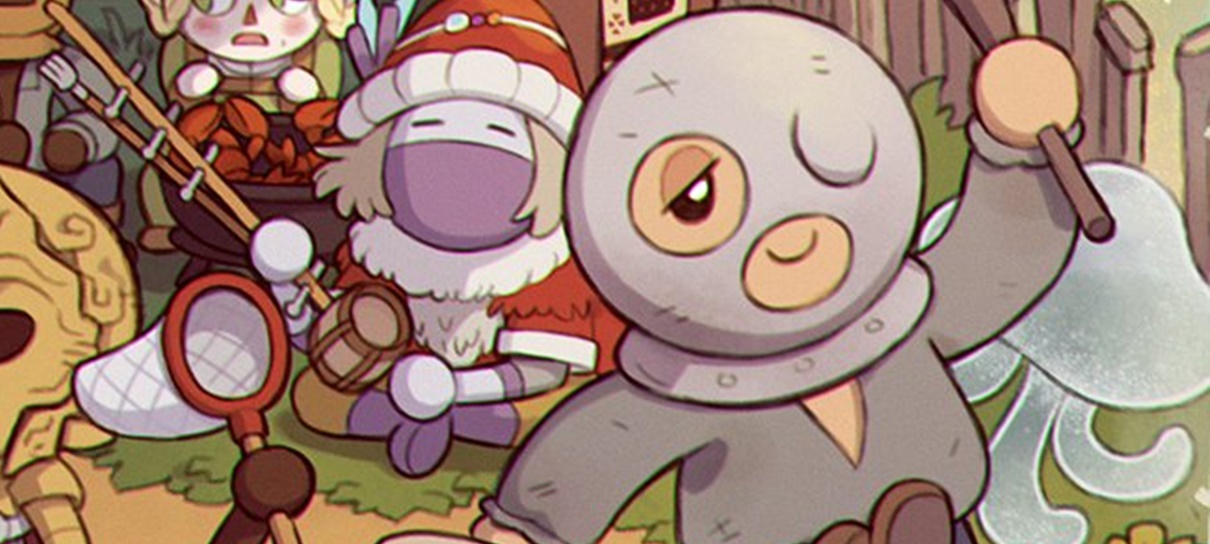 Mundos de Elden Ring e Animal Crossing se encontram em arte fofa