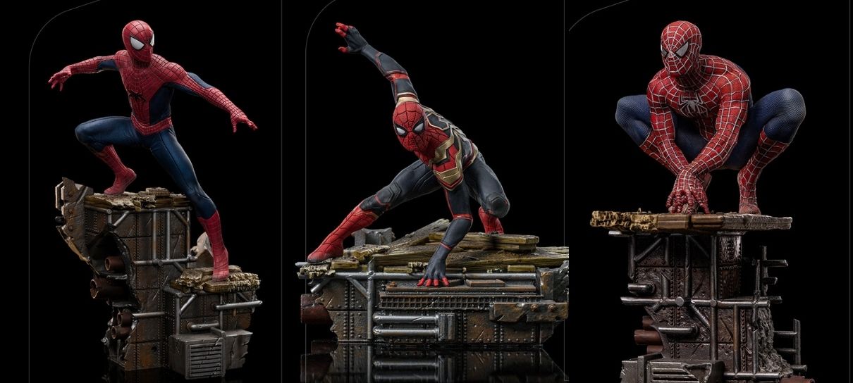 PREVIEW Hot Toys HOMEM-ARANHA TOBEY MAGUIRE filme Spider-Man No Way Home /  Sem Volta Pra Casa 