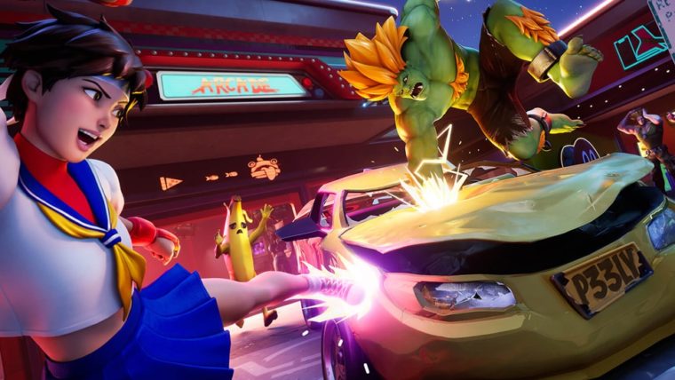 Fortnite recebe skins de Blanka e Sakura, de Street Fighter