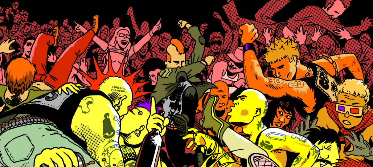 Guitar City, Underground: HQ inspirada no mundo do rock busca financiamento