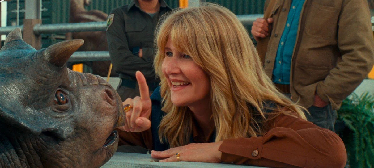 Grant e Ellie, de Jurassic Park, aparecem em nova foto de Jurassic World: Domínio