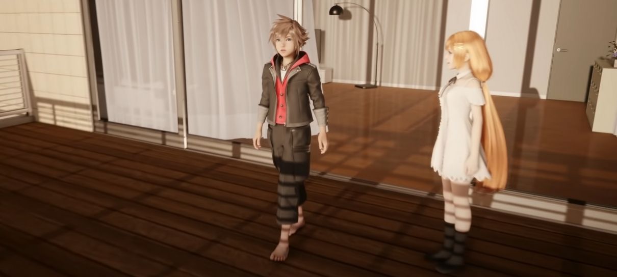 Visual de Sora em Kingdom Hearts 4 pode não durar o jogo todo, diz diretor