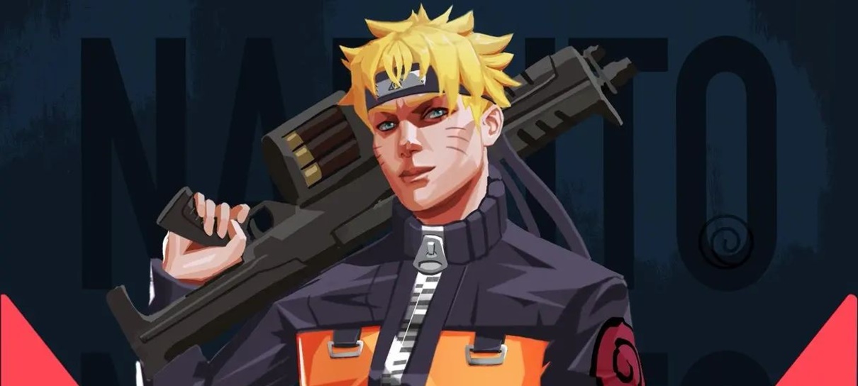 Arte imagina Naruto como um agente de Valorant
