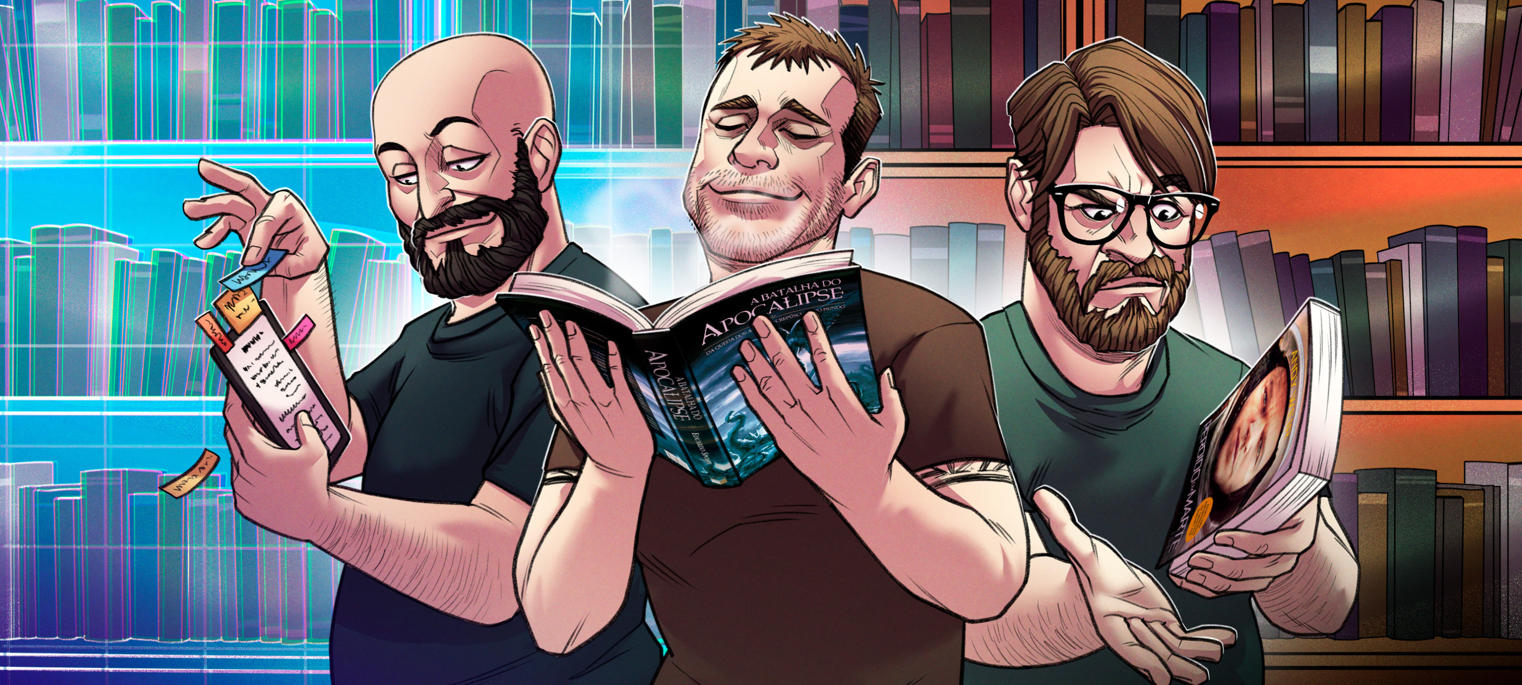 Da internet para a estante