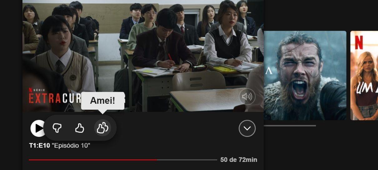 Netflix adiciona botão de "Amei" para avaliar conteúdos do catálogo