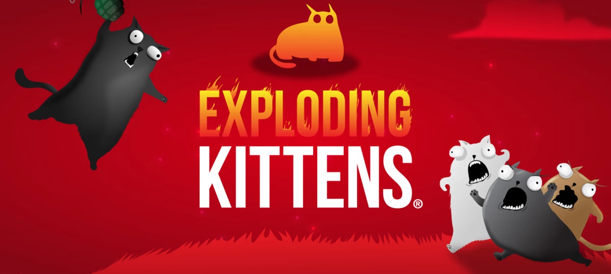 Netflix anuncia série animada e jogo mobile de Exploding Kittens