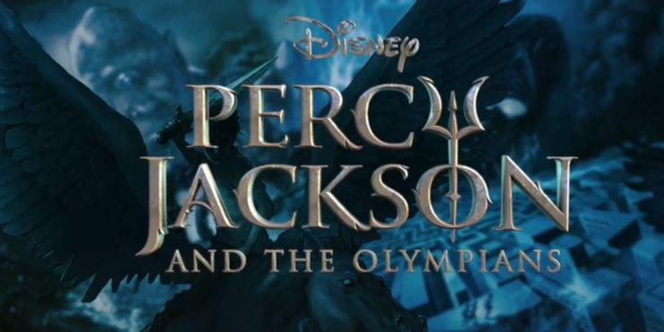 Logo da série de Percy Jackson no Disney+