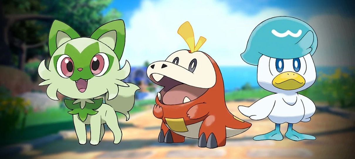 Pokémon Scarlet e Violet não terão localização em português brasileiro