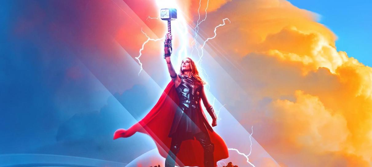 Thor: Amor e Trovão ganha pôster grandioso com Natalie Portman