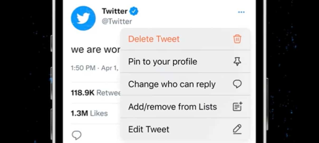 Twitter confirma estar trabalhando em função de editar tweet