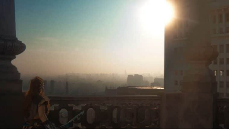 Aloy explora São Paulo em vídeo promocional de Horizon Forbidden West