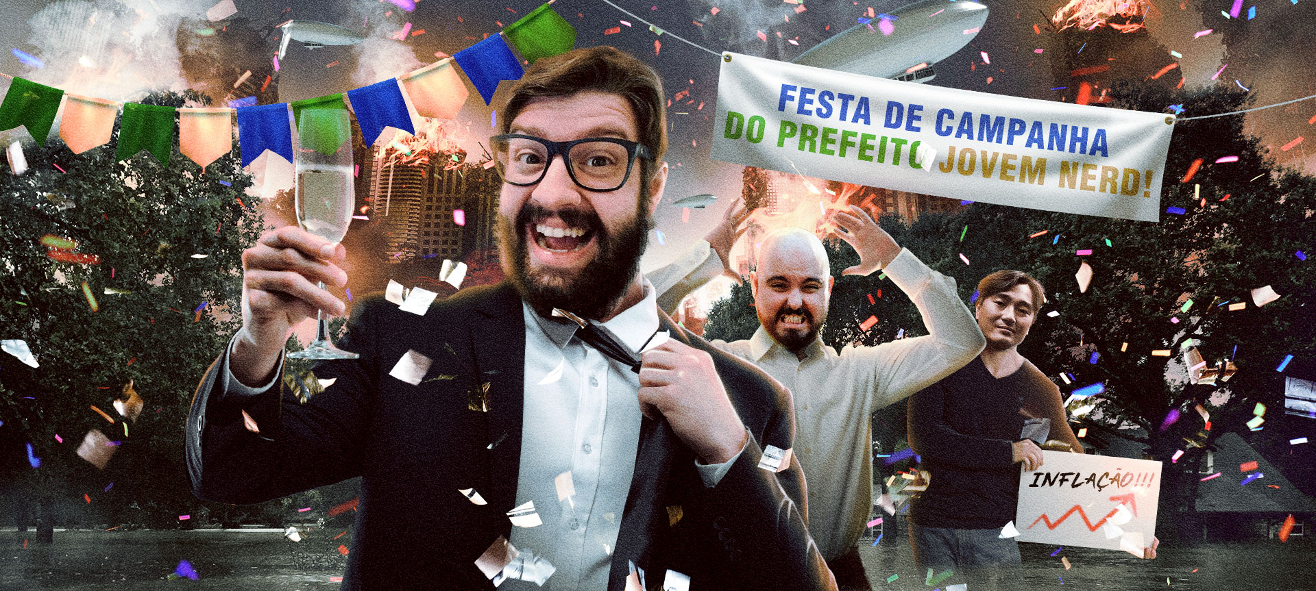 Cities: Skyline - Jovem Nerd reeleito!