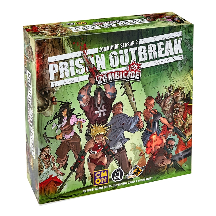 Zombicide Prison Outbreak é um dos jogos de tabuleiro fundamentais do NerdBunker