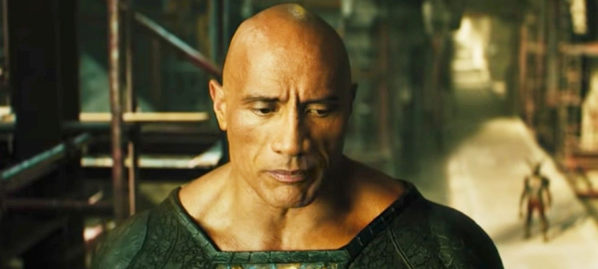 Dwayne Johnson aparece ENORME em bastidores de Adão Negro