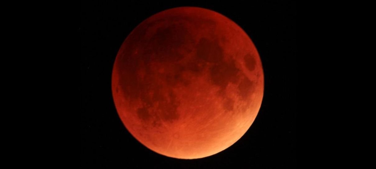 Eclipse lunar total acontecerá em 16 de maio e será visível em todo o