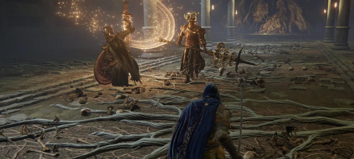 Jogadores de Elden Ring relatam que chefes duplos foram enfraquecidos em patch