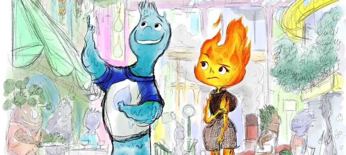 Pixar anuncia produção de Elemental, nova animação prevista para 2023