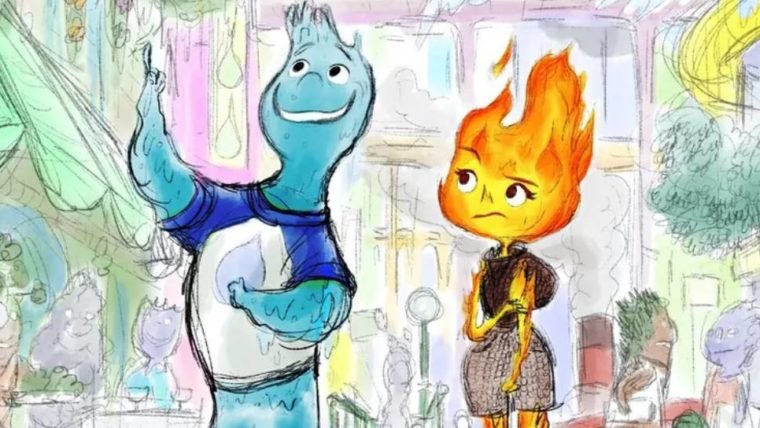Pixar anuncia Elemental, sua nova animação