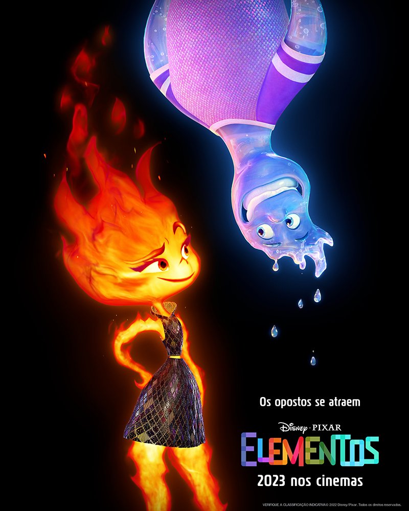 Elemental: Pixar anuncia nova animação
