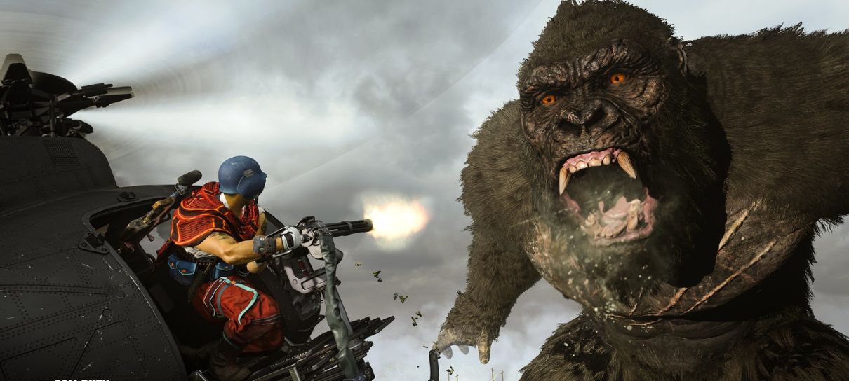 King Kong e Godzilla chegam ao Call of Duty: Warzone nesta quarta (11)