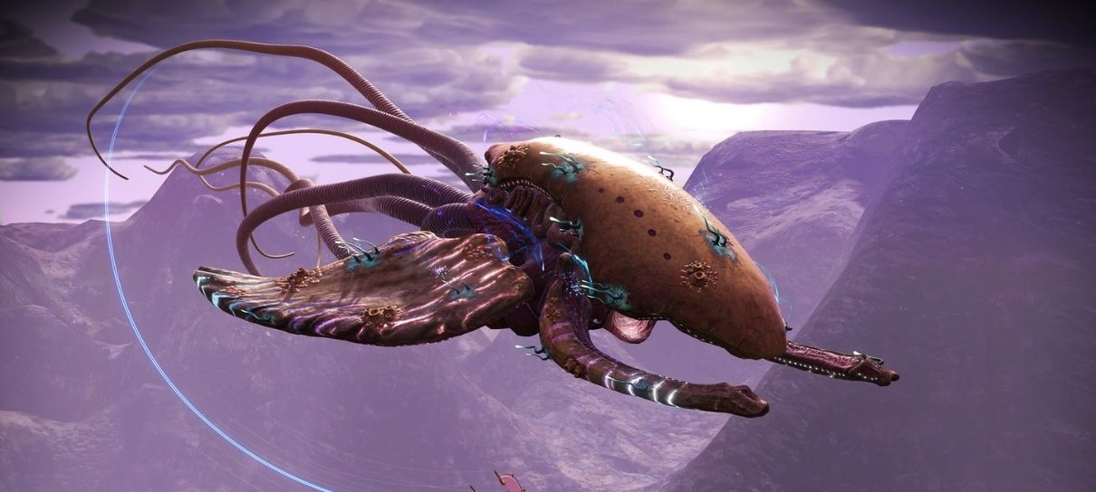 Nova atualização de No Man's Sky traz baleias espaciais