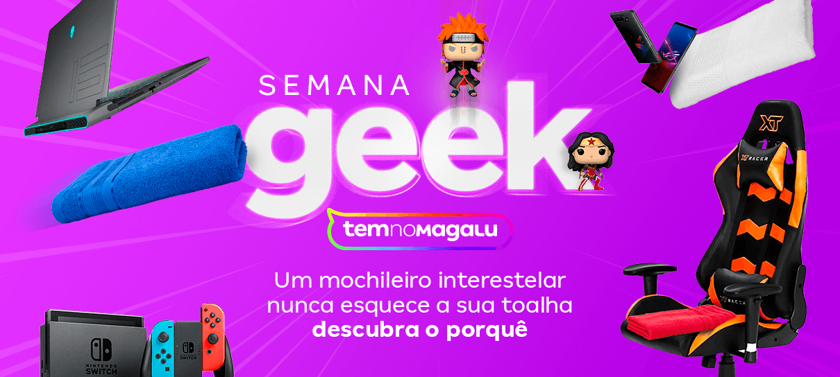 Celebre o Dia do Orgulho Nerd com uma lista incrível de notebooks no Magalu