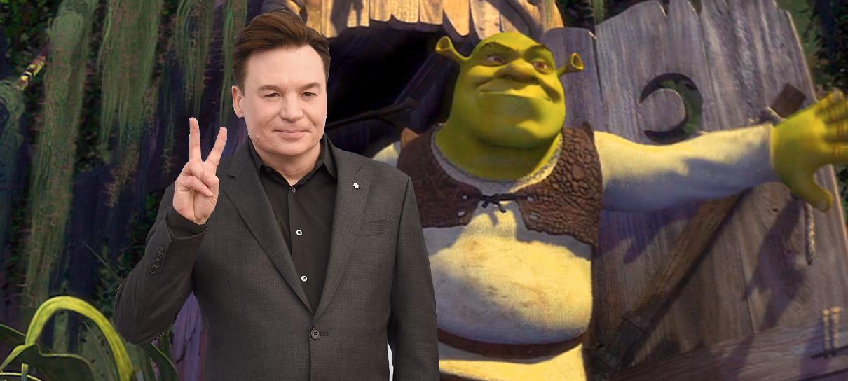 Voz original de Shrek, Mike Myers diz que faria um filme do ogro por ano