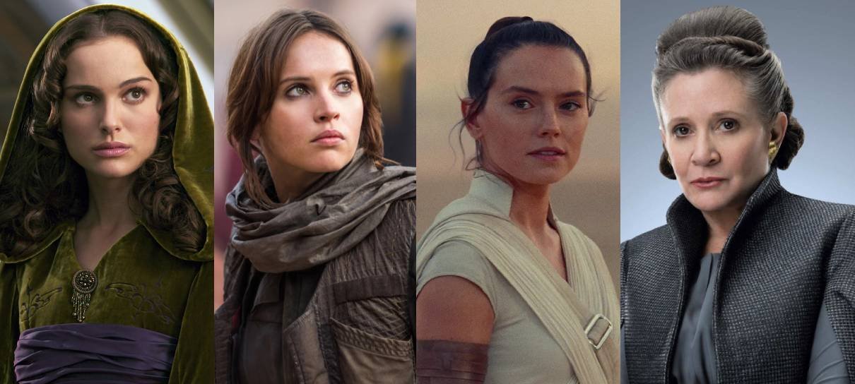 De Uma Nova Esperança aos Últimos Jedi: a representação feminina em Star  Wars - Valkirias