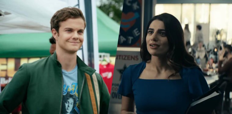 Hughie Campbell e Victoria Neuman em The Boys