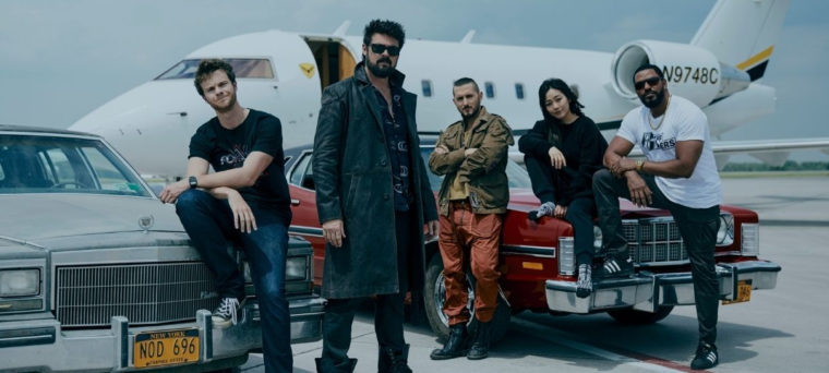 Hughie, Billy Bruto, Francês, Kimiko e Leitinho da Mamãe em The Boys