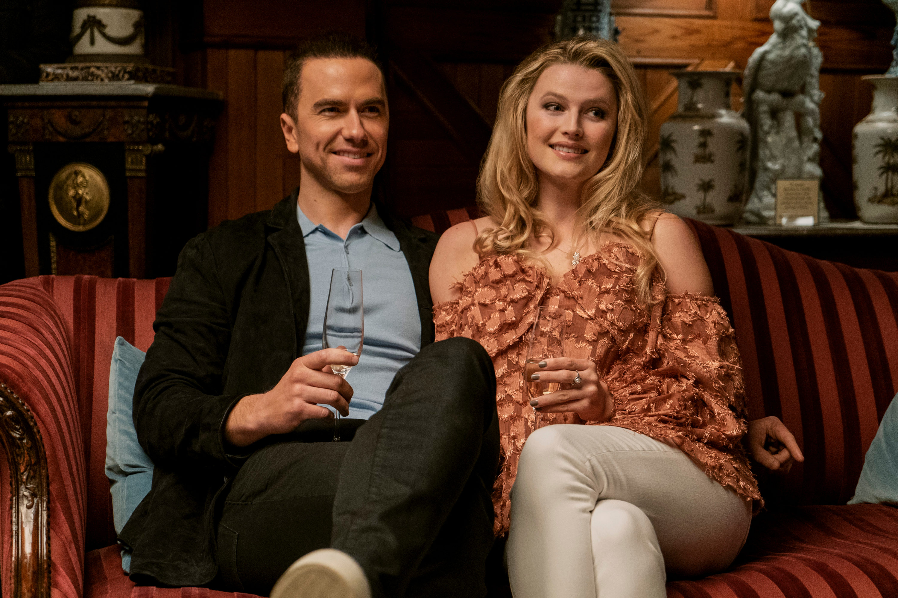 The Sandman. (L to R) Richard Fleeshman as Ken, Lily Travers as Barbie in episode 107 of The Sandman. Cr. Liam Daniel/Netflix © 2022