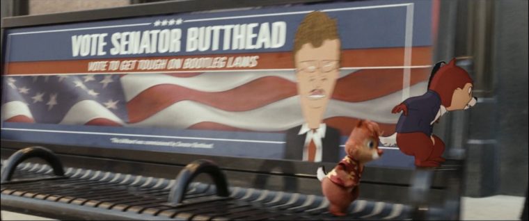 Beavis e Butthead em Tico e Teco Defensores da Lei