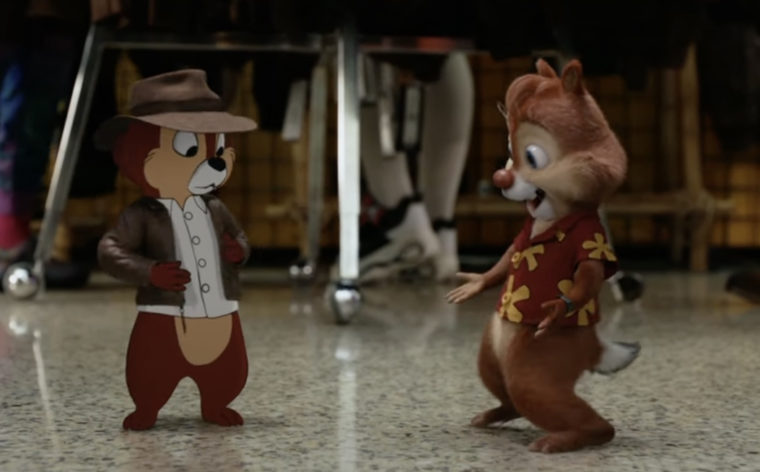 Tico em 2D e Teco em 3D no novo filme dos Defensores da Lei