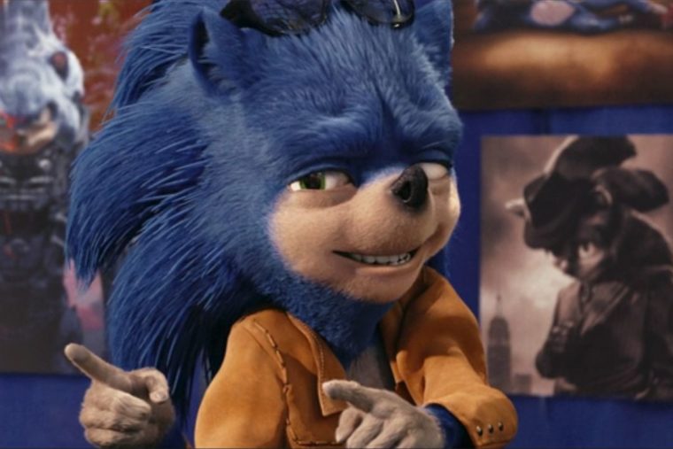 Sonic Feio em Tico e Teco Defensores da Lei