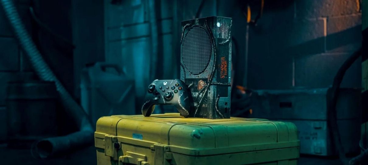 Xbox Series S ganha versão exclusiva inspirada em Stranger Things