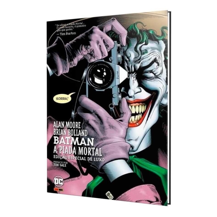 HQ Piada Mortal é um dos produtos do Coringa