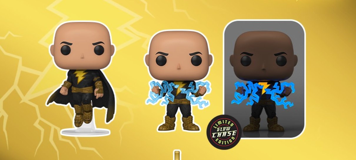 Adão Negro chega imponente em linha de colecionáveis Funko