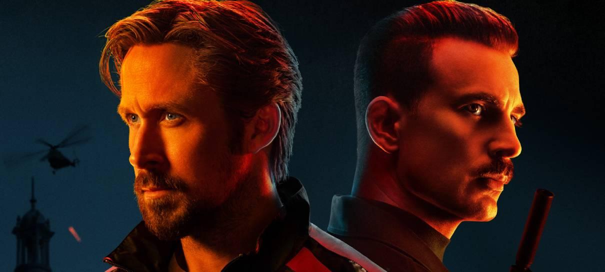 Cena inédita de Agente Oculto destaca pancadaria entre Chris Evans e Ryan Gosling