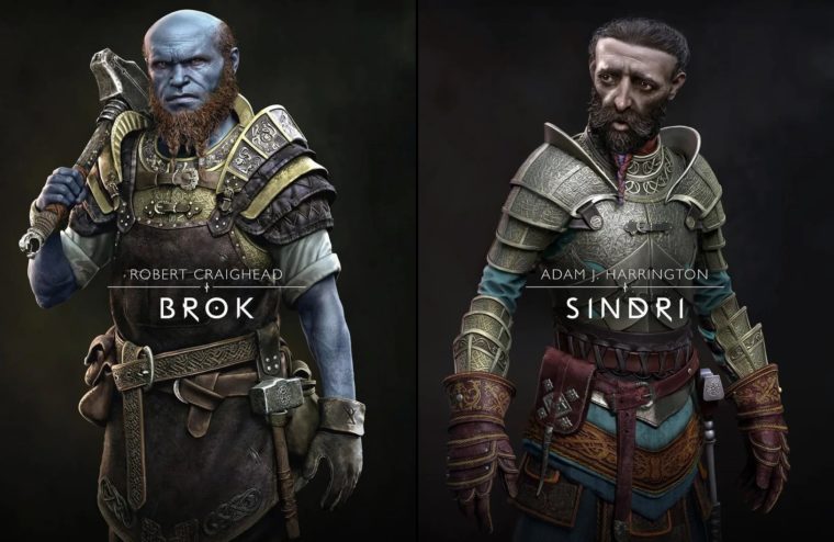 god of war ragnarok brok sindri